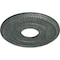 Ekena Millwork Valeriano Medallion (Canopies up to 6 1/4"), 12 1/8"OD x 3 5/8"ID x 3/4"P, Athenian Green Crackle CM12VAAGC - alternate 3